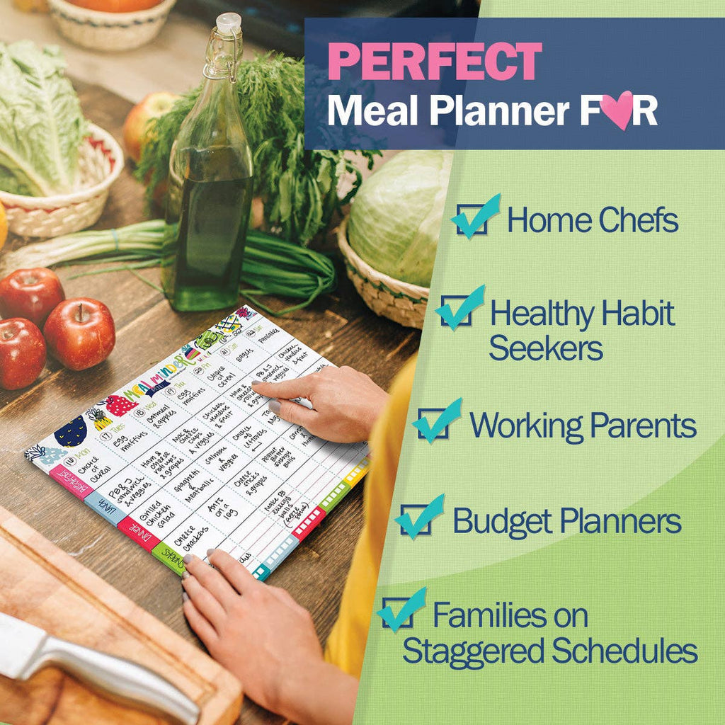 52-Week Meal Minder® Weekly Menu Planner Pad | Open Stock