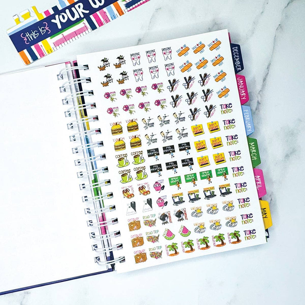NEW! Reminder Binder® Planner [Jan 26-June 27] | Open Stock
