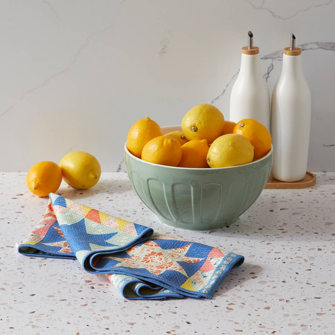 Vintage Glass | Microfiber Kitchen Dish Towel