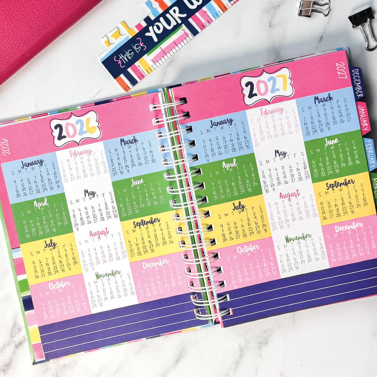 NEW! Reminder Binder® Planner [Jan 26-June 27] | Open Stock