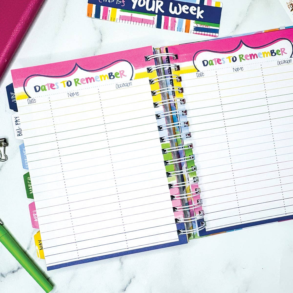 NEW! Reminder Binder® Planner [Jan 26-June 27] | Open Stock