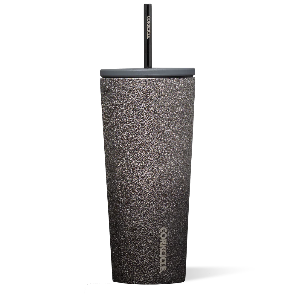 Steel Shadow Cold Cup 24 oz. Insulated Tumbler with Straw - Corkcicle