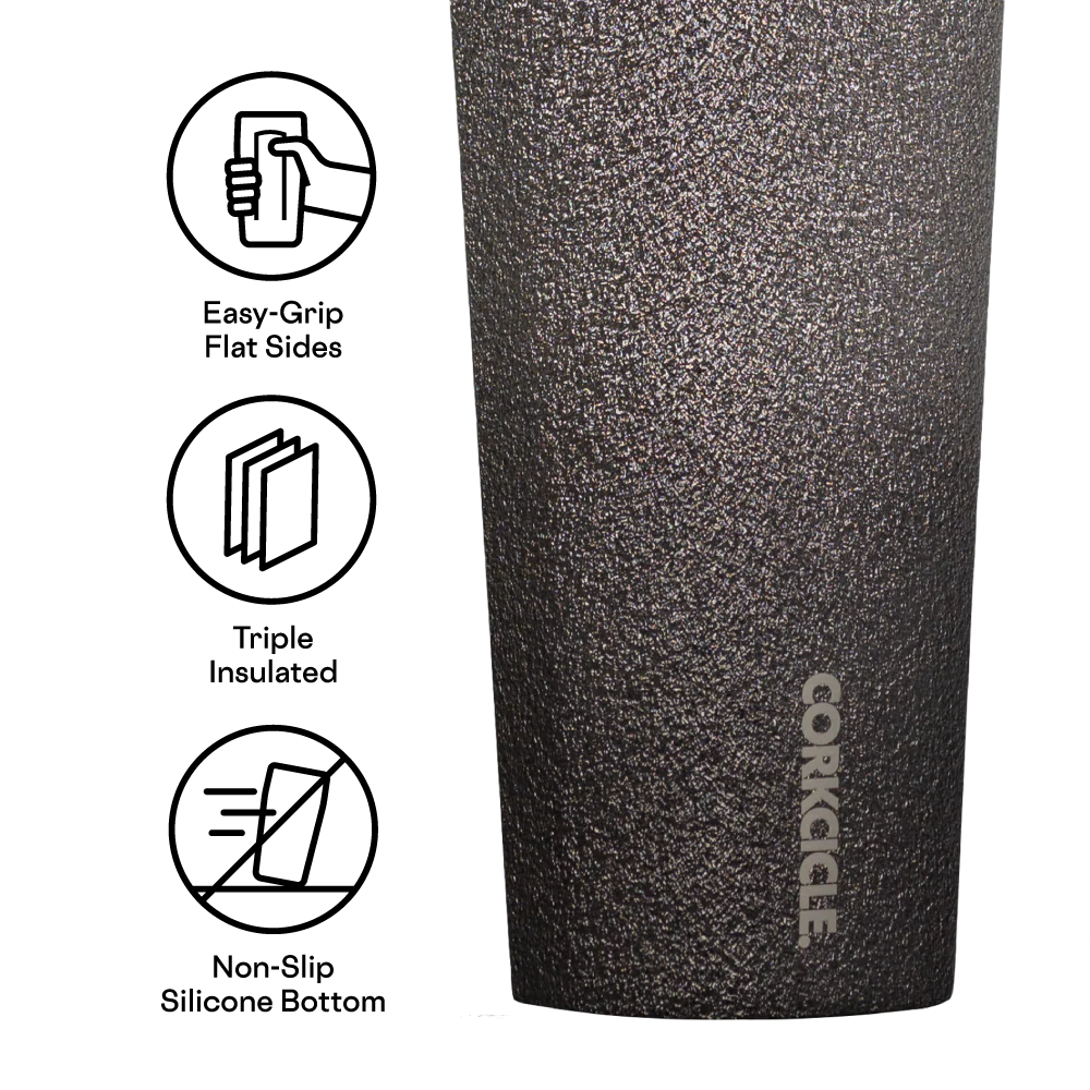 Steel Shadow Cold Cup 24 oz. Insulated Tumbler with Straw - Corkcicle