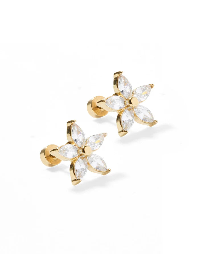 Lily - Screwback Stud Earrings