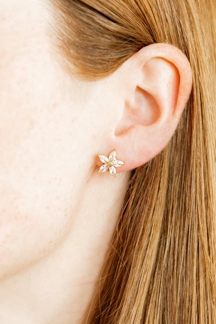 Lily - Screwback Stud Earrings