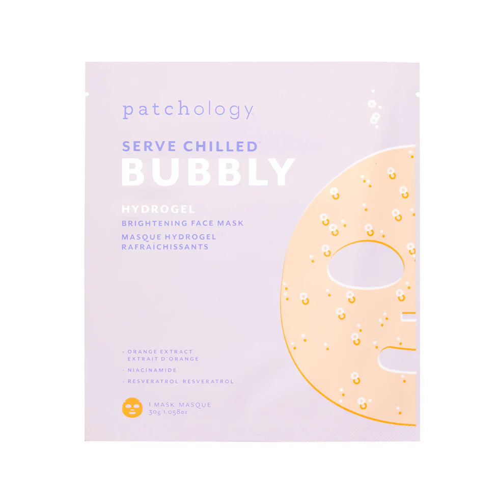 Patchology - Bubbly Brightening Hydrogel Face Sheet Mask
