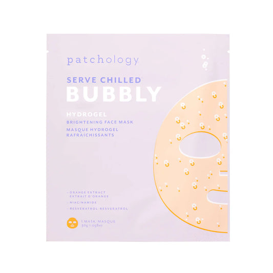 Patchology - Bubbly Brightening Hydrogel Face Sheet Mask