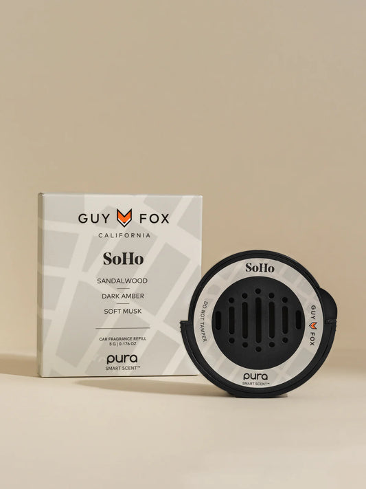 SoHo - Guy Fox Car Pura Refill