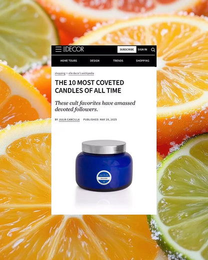 Volcano Blue Signature Candle