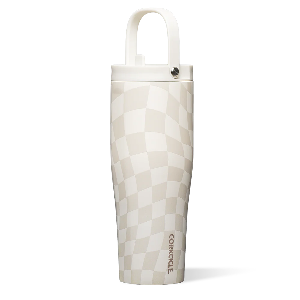 Wavy Checkerboard Go Cup XL 30 oz. - Corkcicle