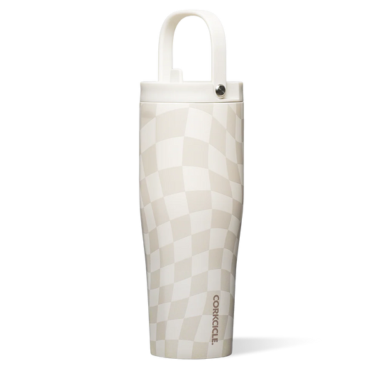 Wavy Checkerboard Go Cup XL 30 oz. - Corkcicle
